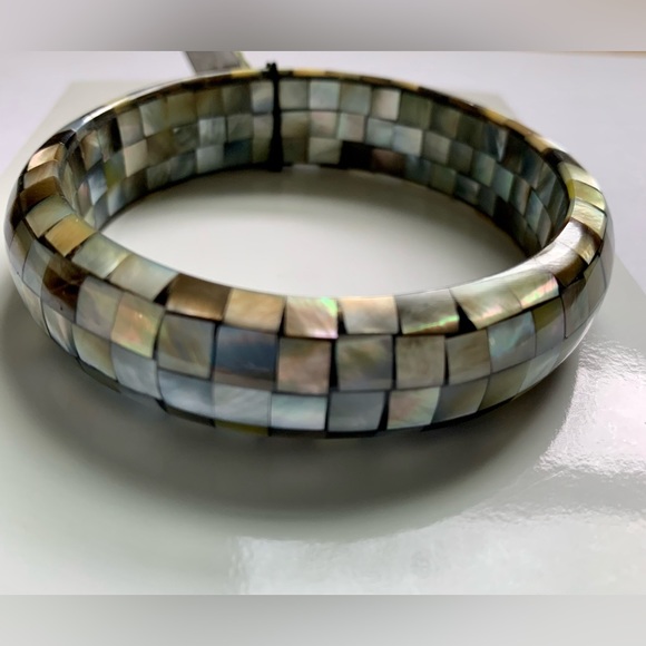 🐚Natural Genuine Abalone Shell Bracelet by Cookie Lee - Picture 4 of 9